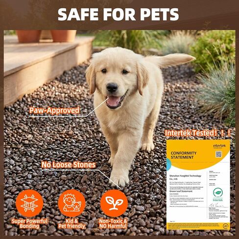 غراء الصخور مع البخاخ - جاهز لاستخدام غلاف المهاد للمناظر الطبيعية، سريع الجفاف بدون تخفيف رذاذ غراء المناظر الطبيعية للصخور، الموثق، غراء المهاد للمناظر الطبيعية ومثبت حصى البازلاء 31.58 أونصة in Kuwait