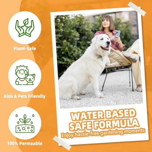 رذاذ غراء الصخور الخارجي للمناظر الطبيعية، لاصق المهاد والحصى 29.7 أونصة، سريع الجفاف، غلاف مقاوم للطقس لأسرة الحديقة والصخور الصغيرة in Kuwait