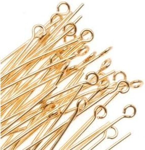 400pcs مزيج دبابيس الرأس المطلية بالفضة/الذهب 3/4 "21ga ~ نتائج المجوهرات ~ in Saudi Arabia