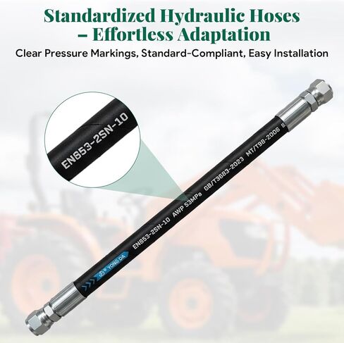 7J303-76610 75535-66620 7J999-95562 مجموعة الخراطيم الهيدروليكية مناسبة لكوبوتا LA350a، LA401، LA402، LA402-1، مجموعة خرطوم اللودر الأمامي تتضمن خرطوم هيدروليكي خراطيم ذراع الرافعة والدلو الأسطوانية in Kuwait