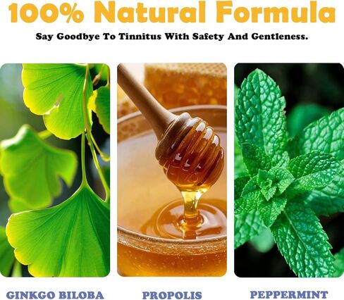 NightBreaker Tinnitus Relief Spray - 30ml, Natural Herbal Relief for Ringing Ears, Effective Treatment for Tinnitus to Reduce Ear Noise & Improve Hearing in Kuwait