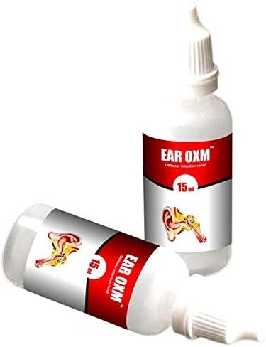 Ear OXM- Natural Ear Aches & Infection Drops (1 Bottle,15 ml) in Saudi Arabia