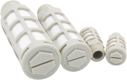 10 قطعة/الوحدة DSP الخمار الملف اللولبي صمام العادم امتصاص الضوضاء تقليل سريع 1/8 1/4 3/8 1/2 بوصة (DSP04) in Kuwait