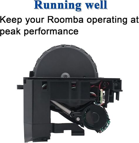 Left Drive Assembly Module Wheel Compatible for iROBOT Roomba S9 (9150) S9+ S9 Plus (9550). Robot Vacuum Cleaner Replacement Parts in Kuwait