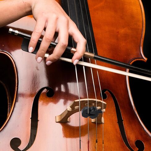 6pcs Violin Practice Mute, Violin Mute Full Size, Viola Mute, Silicone Violin Mutes Small Viola Mutes for Violin Quiet Practice, Black(3 Size) in Kuwait