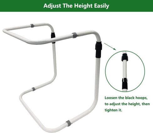 Zelen بطانية رافع جراحة القدم خيمة مهد ملاءة سرير رافع بطانية رفع شريط دعم خيمة طبية سرير قابل للتعديل حامي القدمين للقدمين جراحة الكاحل التعافي التهاب المفاصل تشنجات الساق العناية بالنقرس in Kuwait