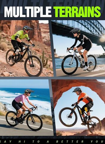Mountain Bike Helmet for Adults & Youth Lightweight Impact-Resistant with Adjustable Dial & Removable Visor Unisex Helmet for Mountain Biking Bicycle Clcying in Saudi Arabia