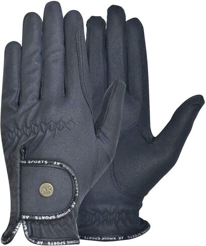 قفازات ركوب الخيل AK Light Grip للنساء والرجال - قفازات الفروسية للمنافسة والترويض - خفيفة الوزن، قبضة غير قابلة للانزلاق، قابلة للتنفس - AKRS-6133 in Kuwait