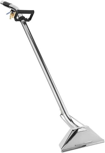 Carpet Cleaning Wand 12" Dual Jet – 1.5" Stainless Steel S-Bend Tube – Professional Carpet Extractor Wand for Truckmount & Portable Machines in Saudi Arabia
