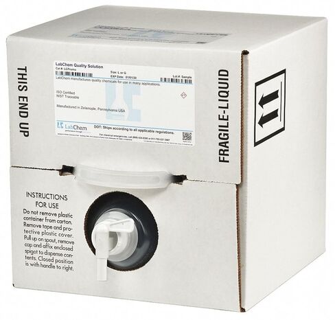 LabChem LC267506 Water Solution, Deionized, 10 L Volume in Kuwait