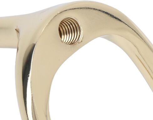 Zinc Alloy Pool Cue Bridge Head – Elephant Nose Design Pool Cue Stick Bridge Screw-On Billiard Accessories for Pool Table,Gold Tone in Saudi Arabia