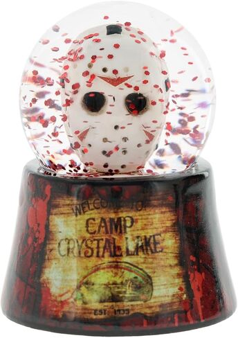 Silver Buffalo Friday The 13th Camp Certal Lake 45mm Light-Up Snow Globe في صندوق البيع بالتجزئة in Saudi Arabia