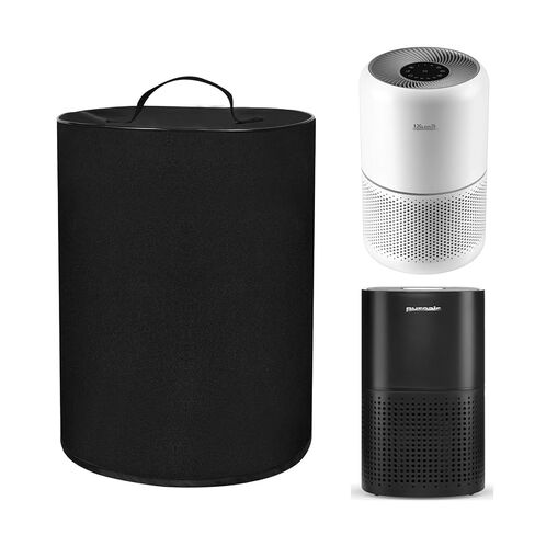 غطاء غبار لجهاز تنقية الهواء LEVOIT Core300-P، غطاء من النايلون المقاوم للماء شديد التحمل لجهاز PuroAir 240 HEPA لتنقية الهواء (الدخان وحبوب اللقاح والغبار) (أسود) in Kuwait