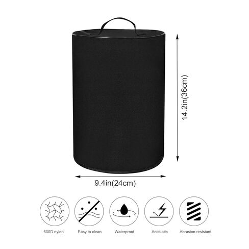 غطاء غبار لجهاز تنقية الهواء LEVOIT Core300-P، غطاء من النايلون المقاوم للماء شديد التحمل لجهاز PuroAir 240 HEPA لتنقية الهواء (الدخان وحبوب اللقاح والغبار) (أسود) in Kuwait