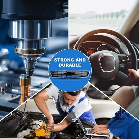 Front Upper Black W/Chrome Grill For 2014 2015 2016 2017 2018 2019 2020 Chevrolet Chevy Impala Sedan Bumper Grille GM1200685 in Kuwait