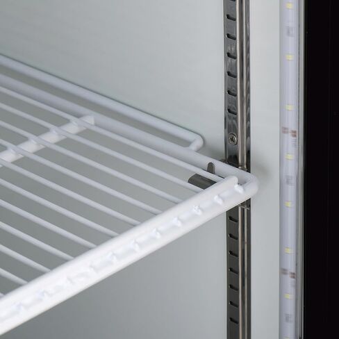 Kratos Commercial Display Merchandising Refrigerator- 2 Sliding Doors, 53" W, White (67K-209) in Kuwait