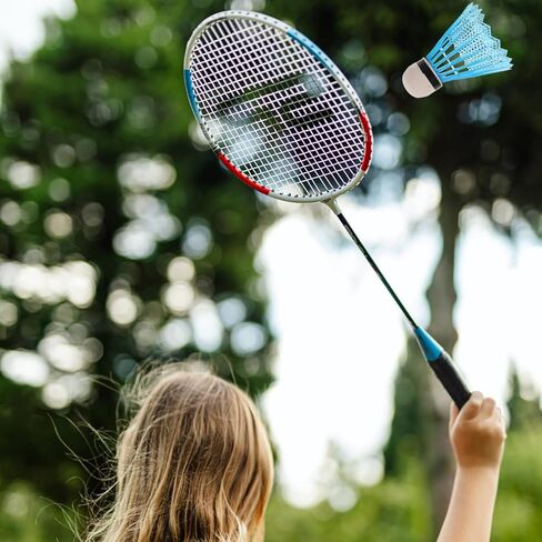 FAVOMOTO 12pcs Nylon Badminton Shuttlecocks Oversized Plastic Birdies for Sports Red Shuttlecocks Training Set in Kuwait