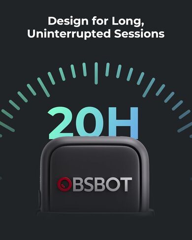 ميكروفون بث مباشر لاسلكي OBSBOT VOX SE، متوافق مع سلسلة Tiny 3، نطاق الالتقاط: 100 متر كحد أقصى. in Saudi Arabia