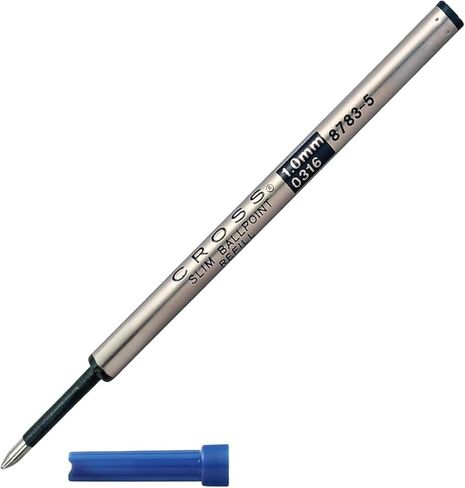 Cross Slim Ballpoint Pen Refill, Medium Point, Blue, 1-Pack (8783-5) in Kuwait