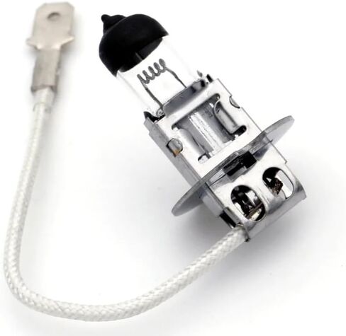 DN-27837 H3 24V 65W PK22S 24V65W LH-58 PKX22S مصباح إضاءة علوي أسود ذو طرف أسود (اللون: قطعتان)، JTSF9648 in Saudi Arabia