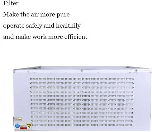 Generic HEPA-Filter Portable Laminar Air Flow Clean Bench with Three Fans - Vertical Flow Hood for Phone LCD Repair, Dust Free Worktable in Kuwait