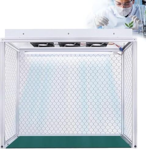 110V/220V Vertical Laminar Flow Hood Air Flow Clean Bench, Filter for Cleanliness Dust Free-Work,Laminar Flow Cabinet, 3 Fans, for Screen Repair/Workshop/Lab/Facility in Saudi Arabia