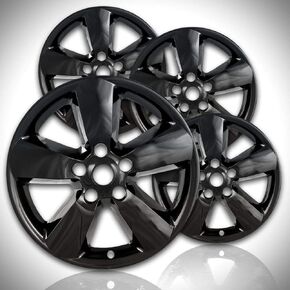 20 "Gloss Black Wheel Skin Kit تناسب دودج رام 1500 2013-2018 - ABS 4 Pack in Kuwait