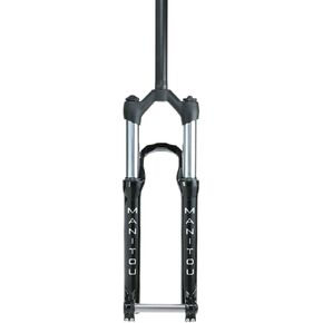 Manitou Circus Comp Suspension Fork - 26", 100 mm, 20 x 100 mm, 41 mm Offset, Gloss Black, Straight Steer in Kuwait