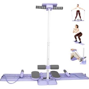 KESHWELL Ab Machine,Thigh Leg Exerciser,Sit Up Exercise Equipment for Man & Women,Pelvic Floor Exercise Devices for Home,Multifunctional Workout Equipment with Resistance Bands for Weight Loss in Kuwait