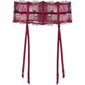 Victoria's Secret Very Sexy Shine Strap Lace Garter Belt (XS-XXL) (Floral Lace, Medium/Large) in Saudi Arabia