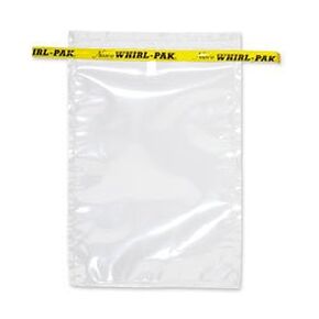 Nasco Whirl-Pak B01063WA Sample Bag, 230mm L x 150mm W, 0.102mm Thickness, 710ml Capacity (Box of 500) in Kuwait
