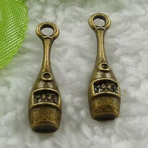 208 pcs Bronze Plated Bowling 24x6mm B887 in Kuwait