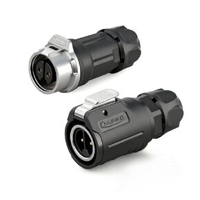 4 Pin IP68 Waterproof Connector, M16 Industrial Male Female Connectors for Indoor/Outdoor Applications(Plastic+Metal） in Kuwait