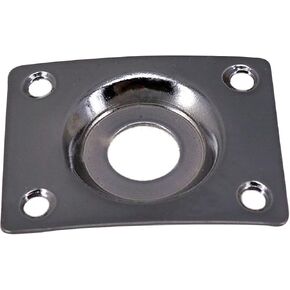 Metal Output Jack Plate With Screws Accessory For Les Paul for Tele Style Bass Guitar Accessories in Kuwait