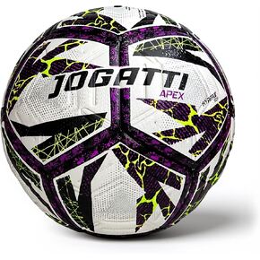 Apex Hybrid Futsal Ball – Professional Match Quality Indoor Soccer Ball Size 4-12 Embossed Panels, Textured PU Surface for Enhanced Grip & Control, Butyl Bladder, Multi-Layered Backing in Saudi Arabia
