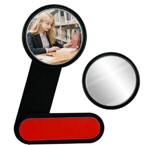 قابل للتعديل شاشة الكمبيوتر مرآة الرؤية الخلفية مكتب كليب على الأمن مرآة محدبة عصا على حجرة المكتب مع قوس in Kuwait