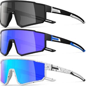 IKTOD 3 Pack Polarized Running Sunglasses for Women Mens Sunglasses UV Protection for Cycling Baseball Fishing in Kuwait