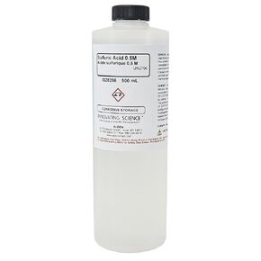Innovating Science - Sulfuric Acid 0.5M Solution 500mL - Versatile Reagent for Scientific, Industrial, and Research Applications in Kuwait