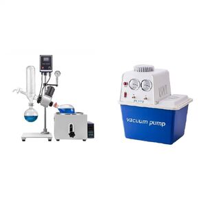 LAB 110V 2L Rotary Evaporator Rotovap Lab Rotary Evaporators Heating Bath Evaporation Apparatus 0-120 RPM Rotovap Rotary Vacuum Evaporator in Kuwait