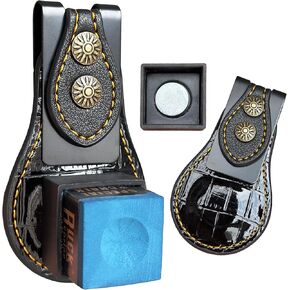 حاملات الطباشير المغناطيسية لطاولة البلياردو من تاي با - تتضمن علبة مربعة، ملحقات عصا البلياردو in Kuwait