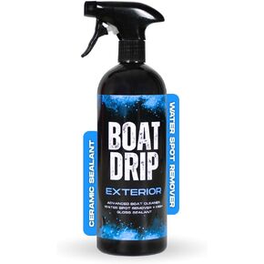Exterior Cleaner, All Purpose Boat Cleaner with SiO₂ Ceramic Sealant, Tangerine Scent - Effective Water Spot & Boat Protectant, Yachts, Marrine Vessels & More in Kuwait