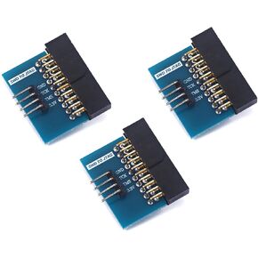 Teyleten Robot SWD to JTAG Adapter Board Platen DC3-20P/2.54mm for STM32 3pcs in Kuwait