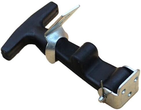 Replacement for fits RUBBER HOOD HOLD DOWN LATCH S8390 w/Galvanized Steel Hardware and T-Handle Grip in Saudi Arabia