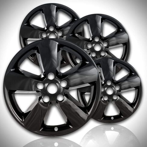 20 "Gloss Black Wheel Skin Kit تناسب دودج رام 1500 2013-2018 - ABS 4 Pack in Kuwait