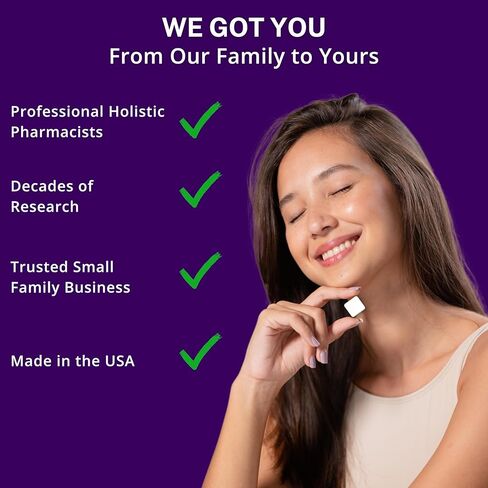 دعم قوي للنوم - جذر فاليريان، اشواغاندا، الميلاتونين والتربينات النباتية - أقراص قابلة للمضغ ناعمة سريعة المفعول - نكهة التوت النباتية - 30 قيراط in Kuwait