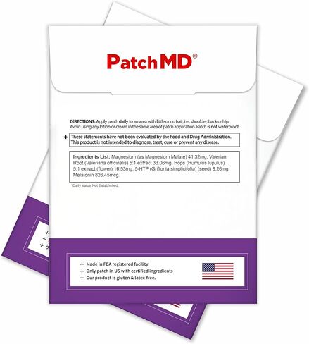 تصحيح النوم من PatchMD، كمية تكفي لمدة 30 يومًا، قطعة واحدة يوميًا in Kuwait