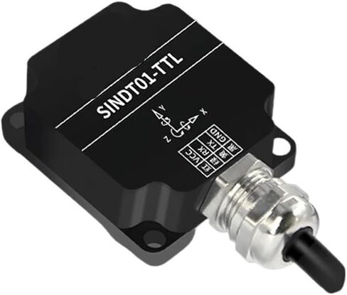SINDT01 أحادي المحور، SINDT02 ثنائي المحور AHRS Modbus زاوية محورين (المحور X 0.1 درجة الدقة)، IP67 مقاوم للماء (SINDT01-TTL) in Kuwait