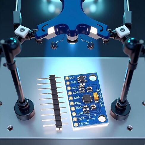 1Pc Blue IIC I2C SPI MPU6500 MPU-6500 6-Axis Gyroscope Accelerometer Sensor Module Replace MPU6050 with Pins GY-6500,Acceleration Sensors Industrial and Scientific in Saudi Arabia