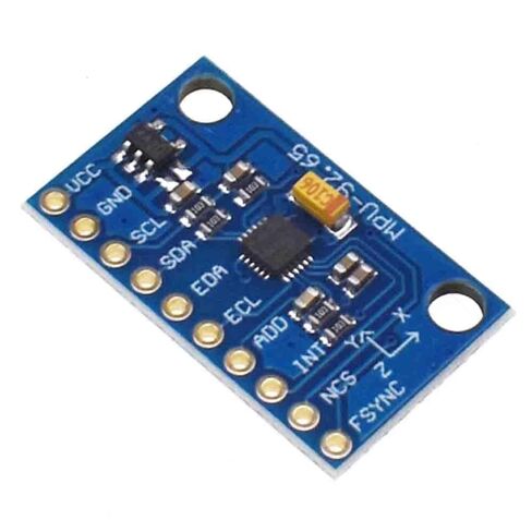 1Pc Blue IIC I2C SPI MPU6500 MPU-6500 6-Axis Gyroscope Accelerometer Sensor Module Replace MPU6050 with Pins GY-6500,Acceleration Sensors Industrial and Scientific in Saudi Arabia