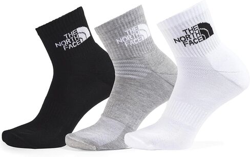 The North Face Multisport Cush Quarter 3 عبوات ، جوارب رياضية للتنفس للرجال والنساء مع وسادة خفيفة ومكلفة بالكفة in Saudi Arabia